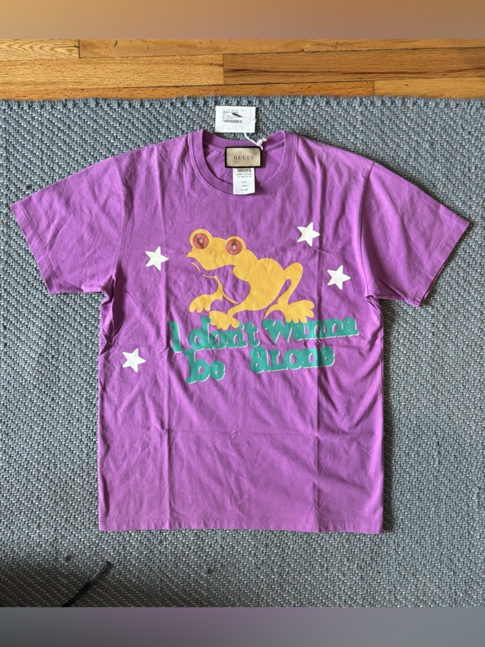 Gucci T-Shirt custom made for Harry Styles - Golden Lyrics